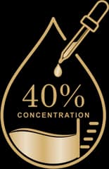 40% CONCENTRATION